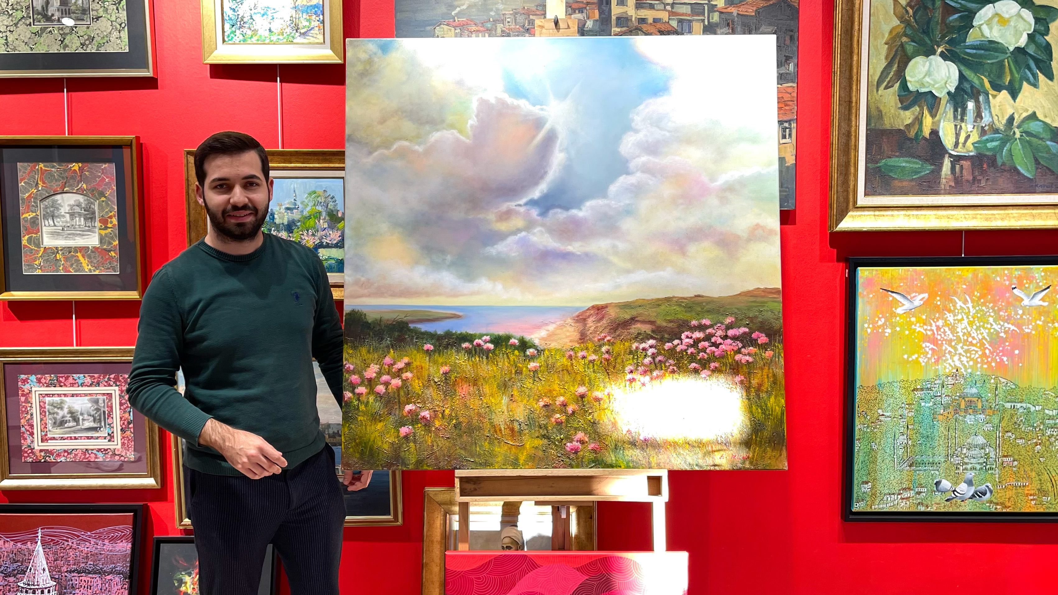 Müzayede Gecesine Damga Vuran 45.000 TL’lik Tablo!