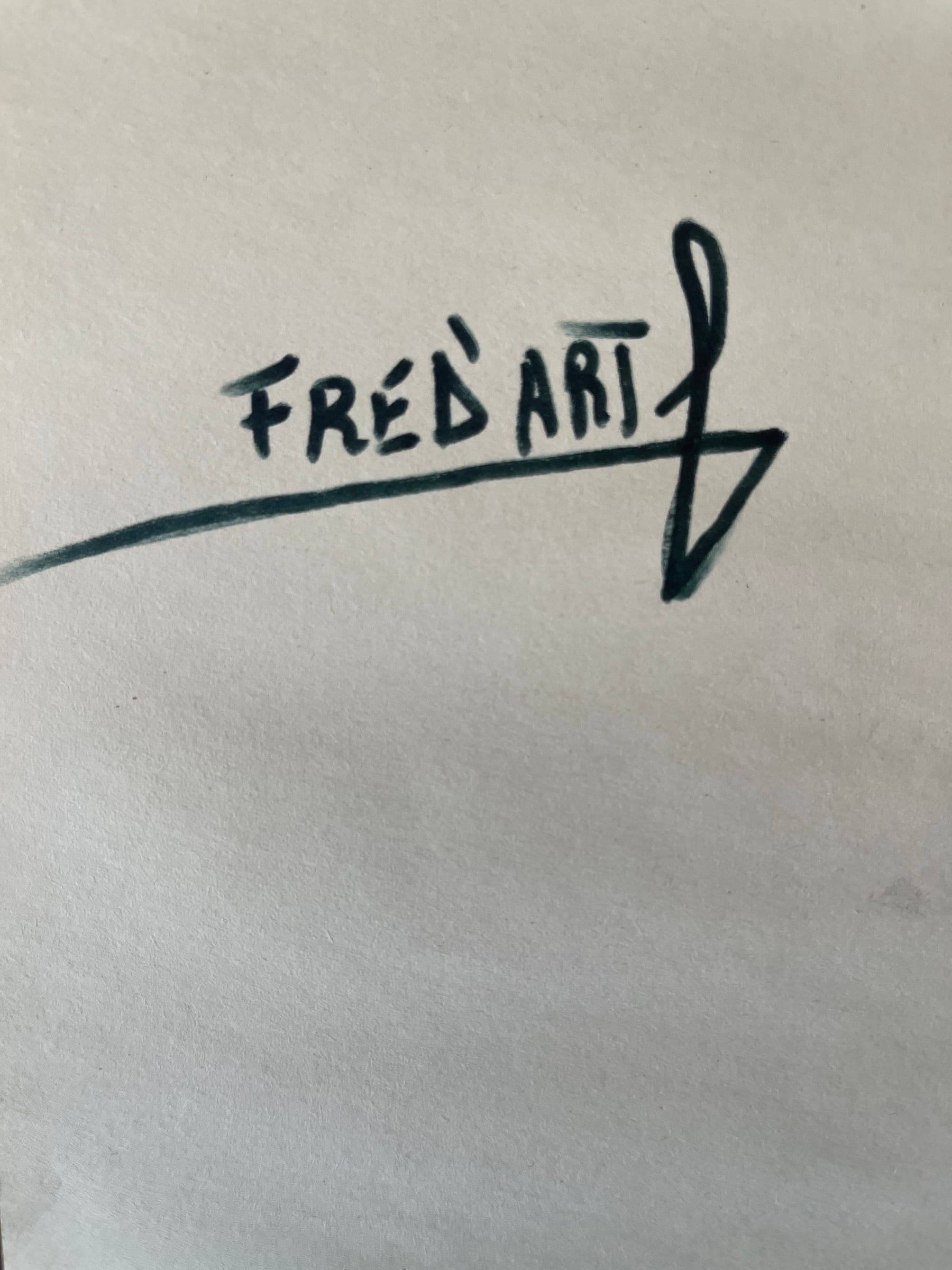 Fred'Art imzası