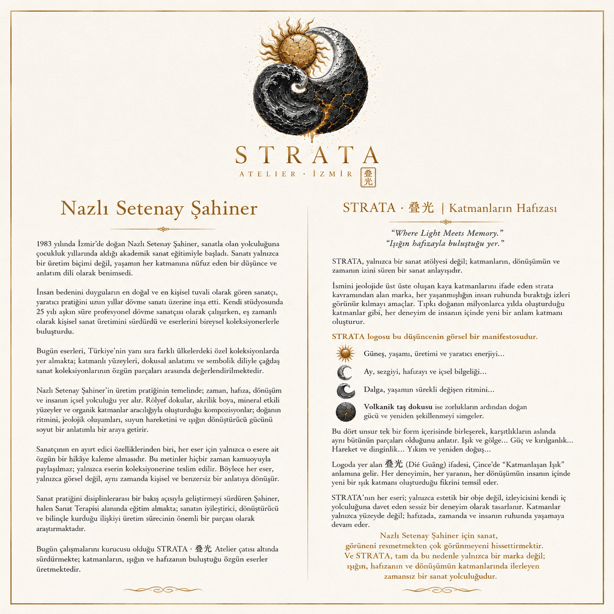 Nazlı Setenay Şahiner imzası