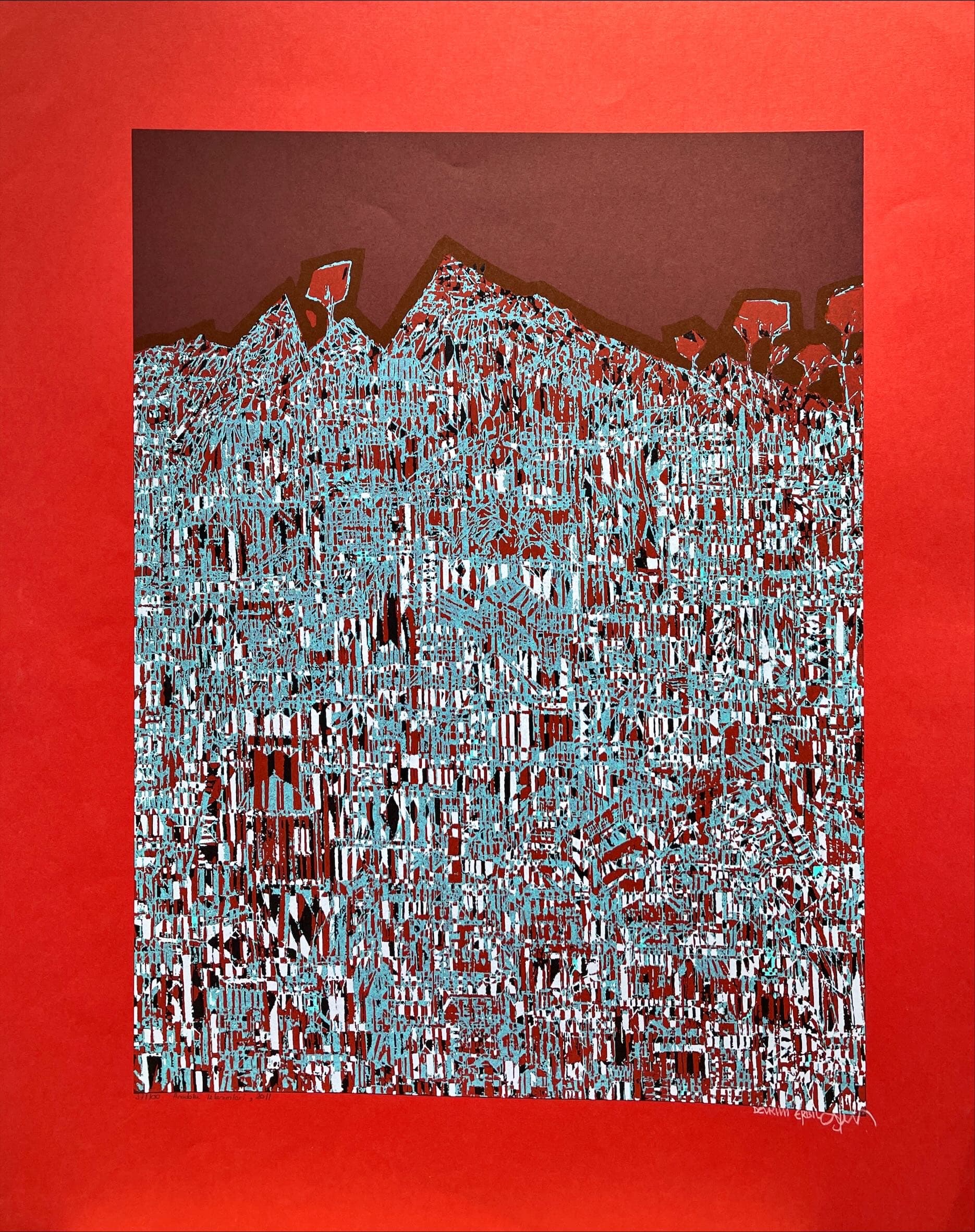 Devrim Erbil (Serigrafi Baskı)