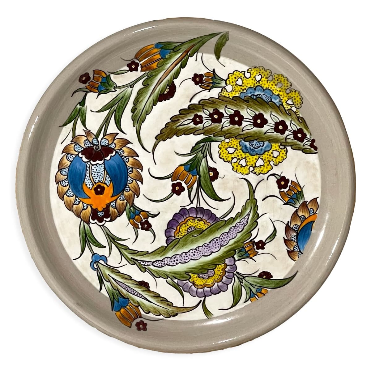 60- Renklerin Duası "Tefekkür" Bitkisel Motif