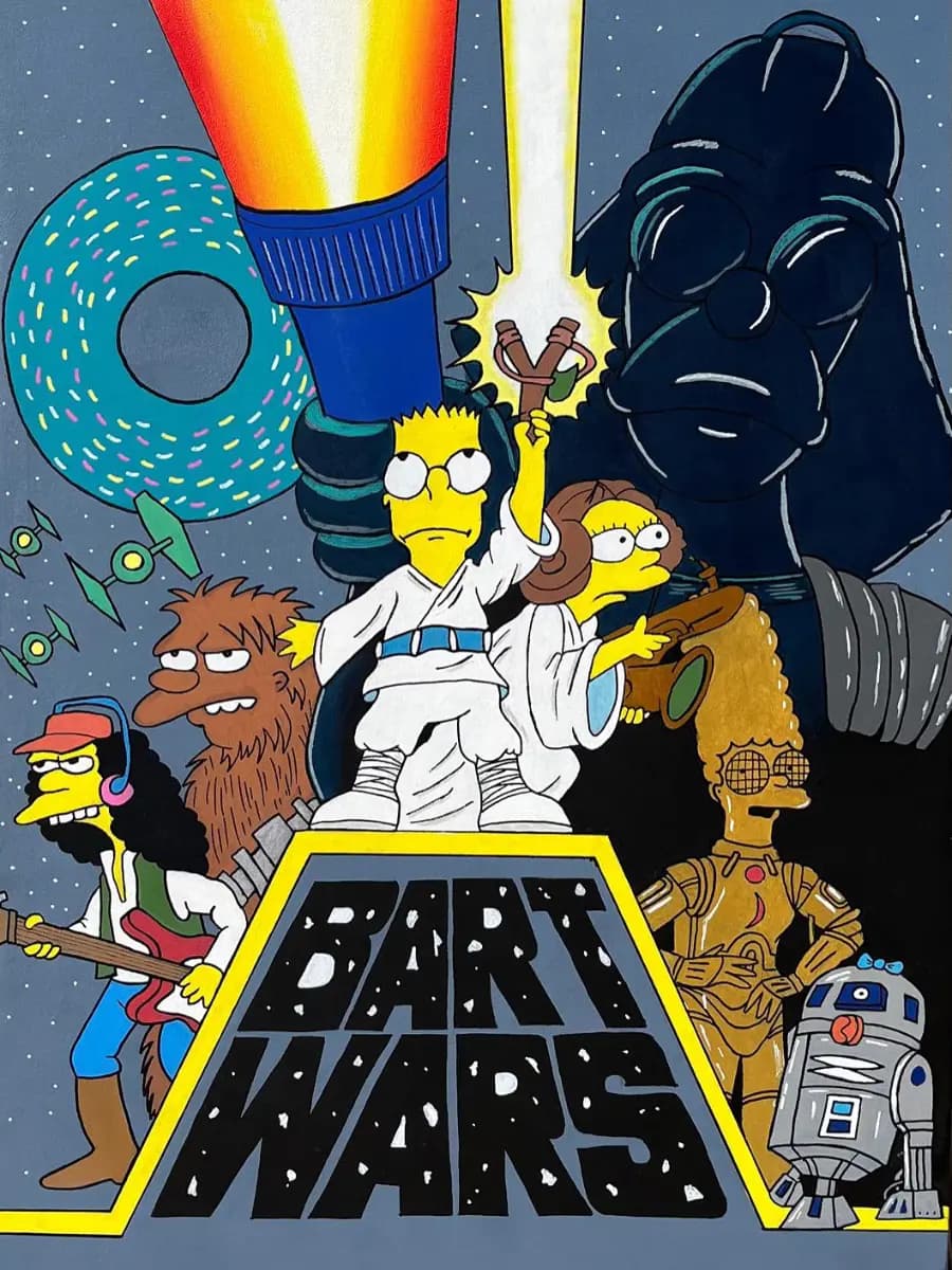 100- Simpson Serisi-Bart Wars