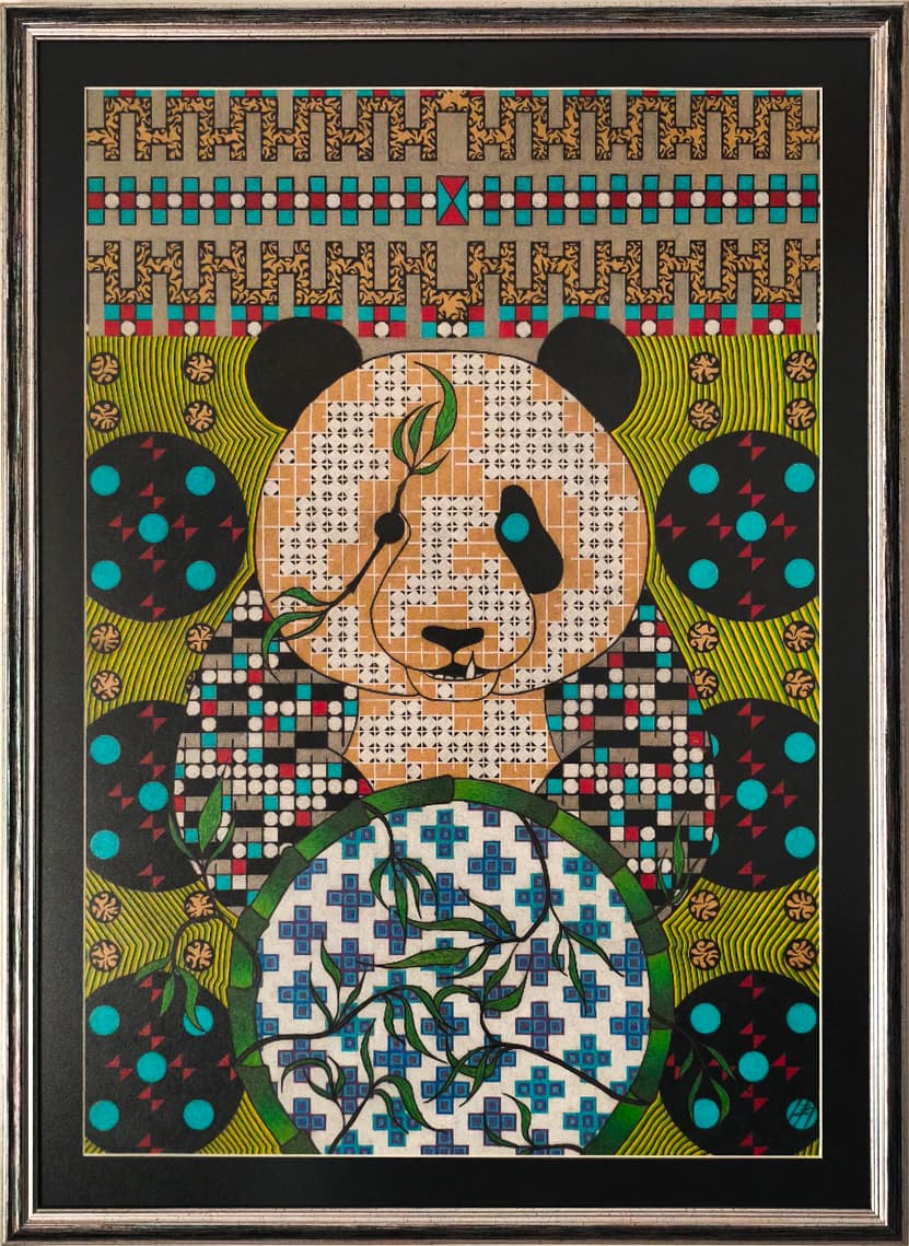 8- Green Panda