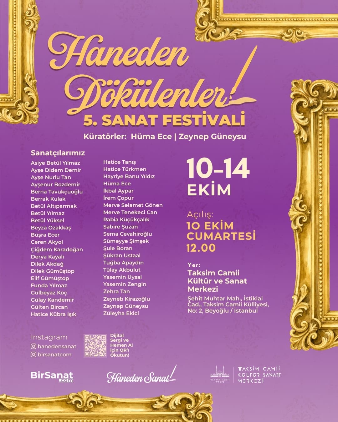 Haneden Dökülenler 5. Sanat Festivali