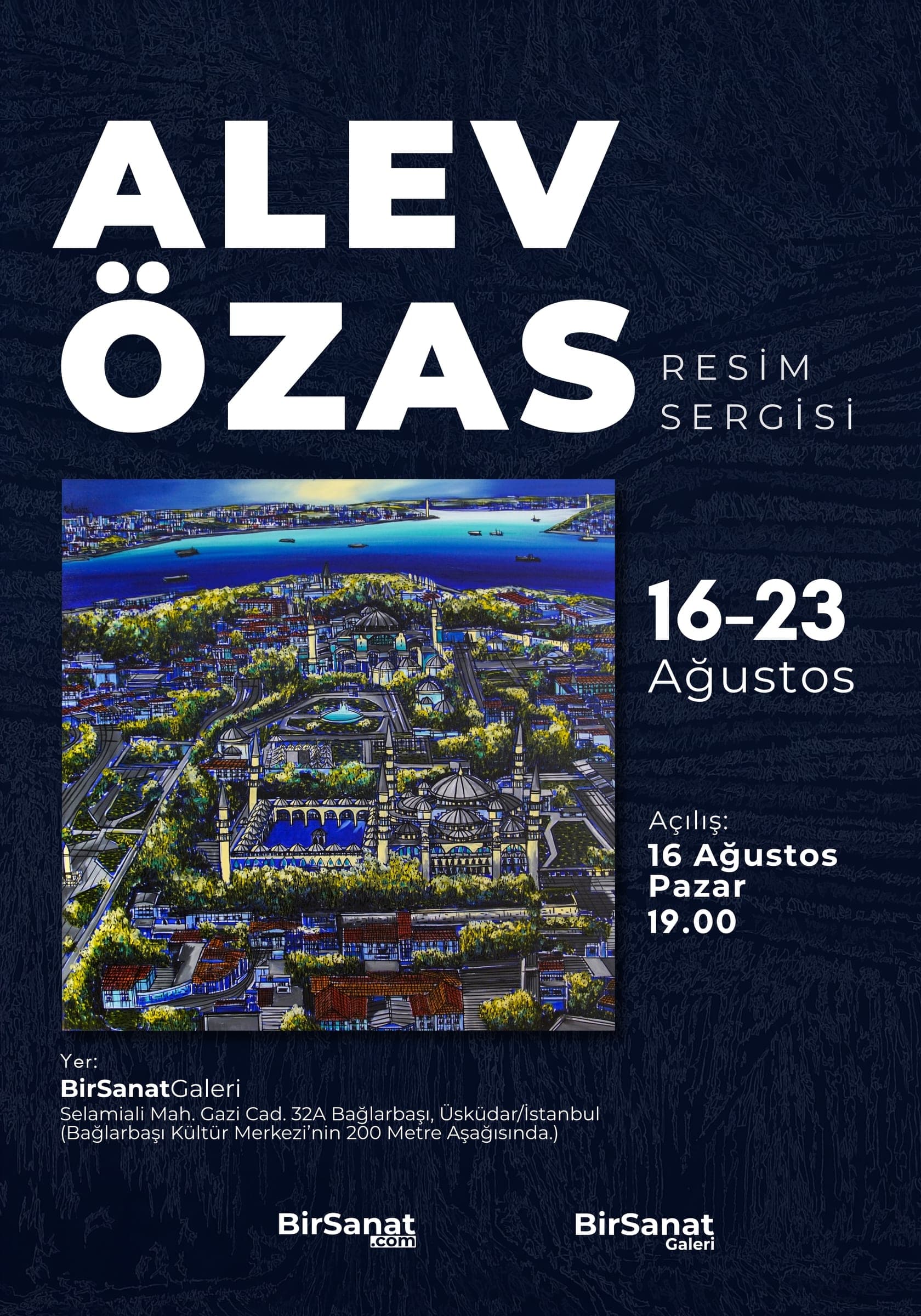 Alev Özas Resim Sergisi