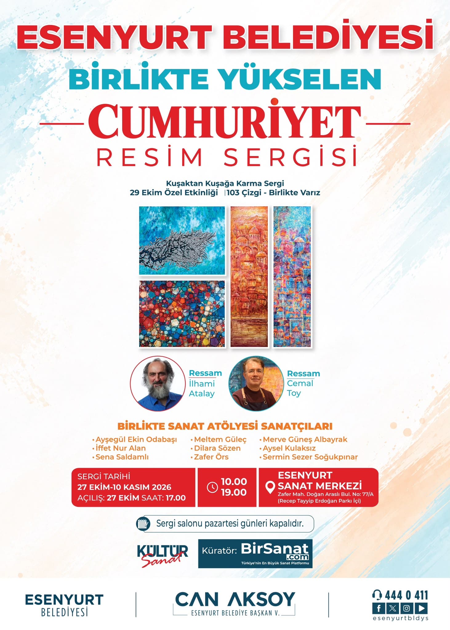 Birlikte Yükselen Cumhuriyet afişi