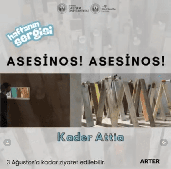Kader Attia: Asesinos! Asesinos! afişi
