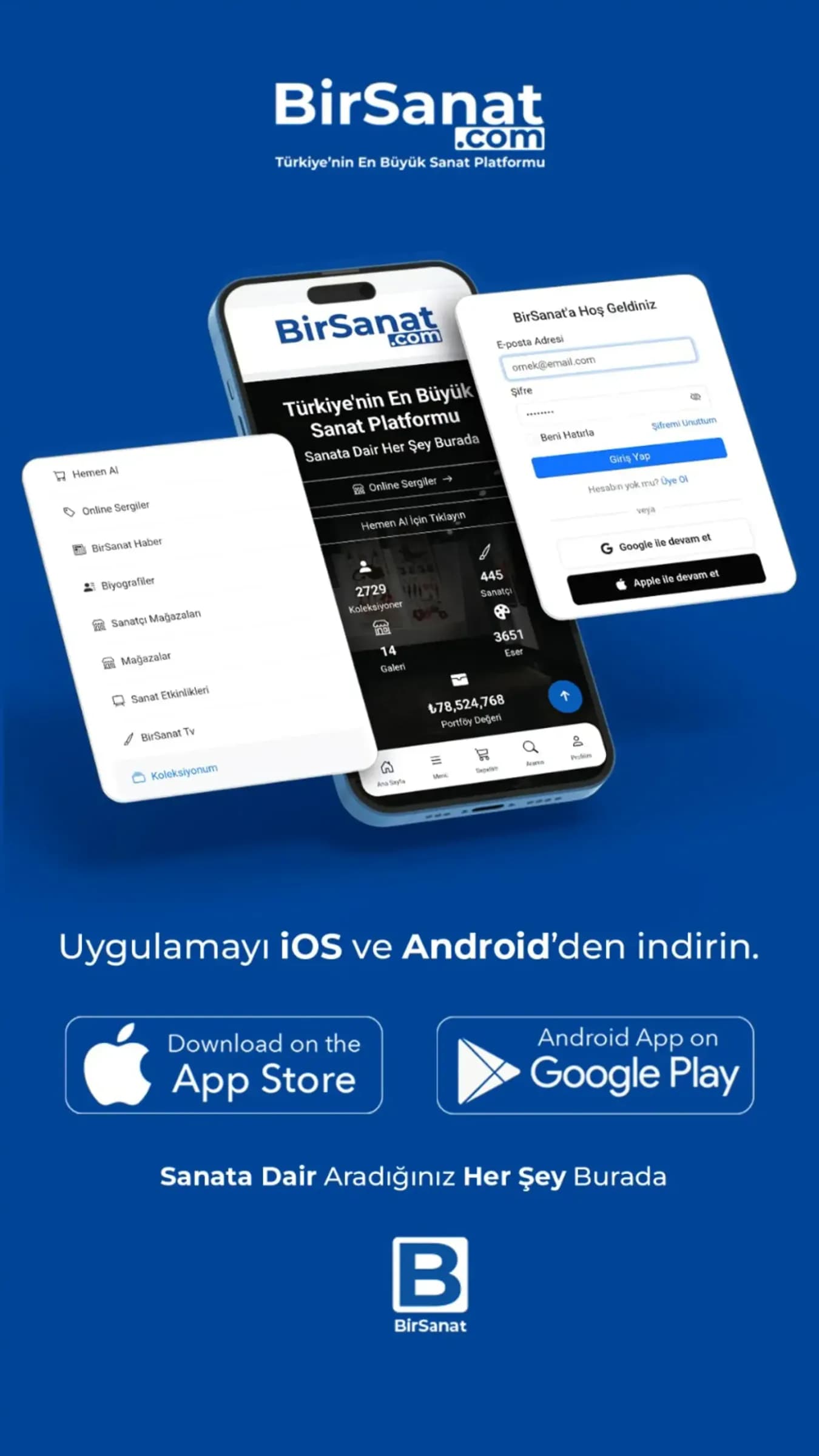 BirSanat Galeri paylaşımı