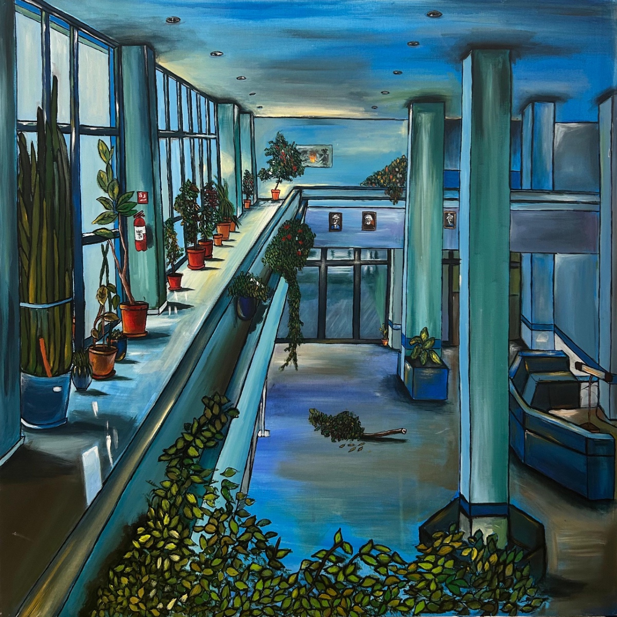 22-Mavi, Çiçekli Koridor