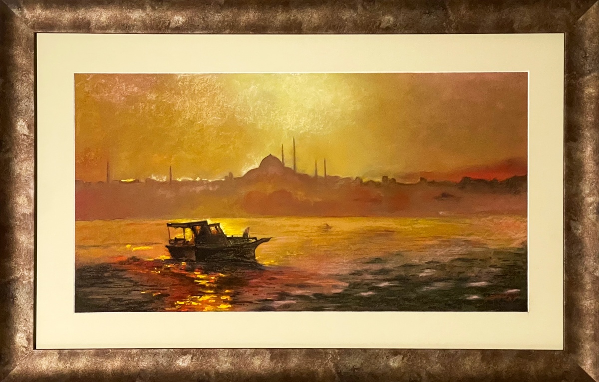  İstanbul'da Gün Batımı