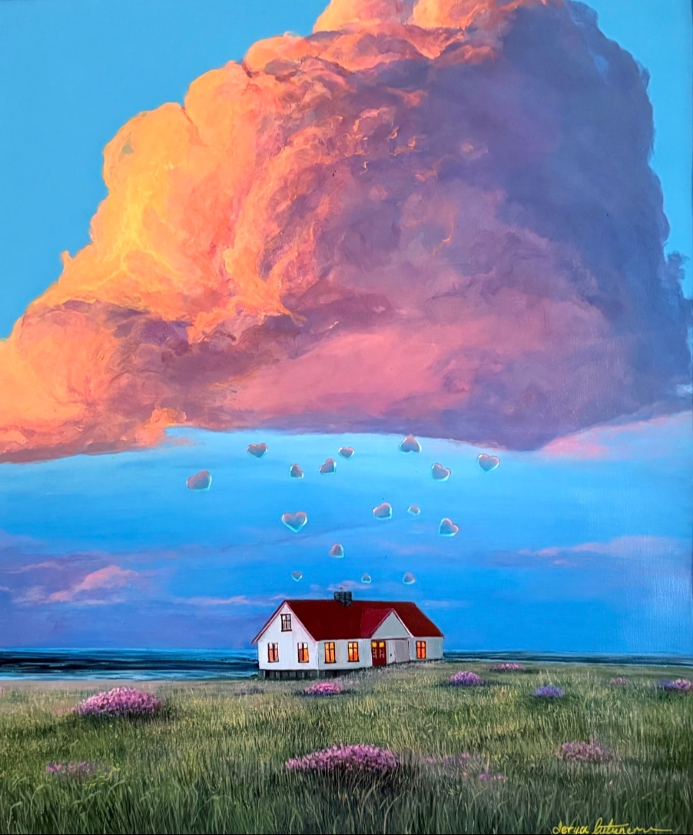 Happiness from the clouds