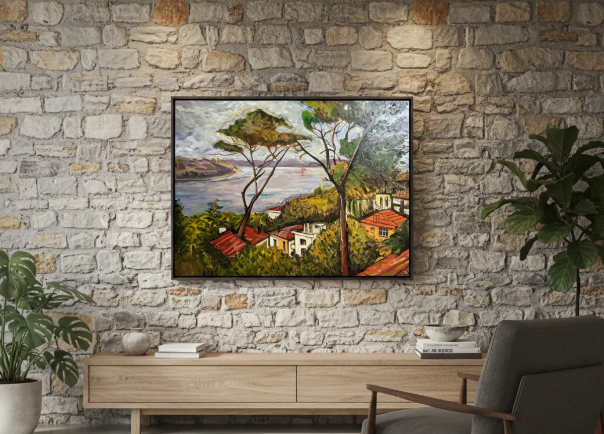 Yeşilin İçindeki Evler