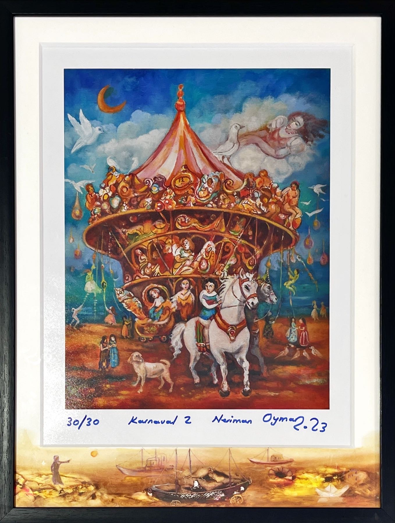 Neriman Oyman (Serigrafi Baskı)