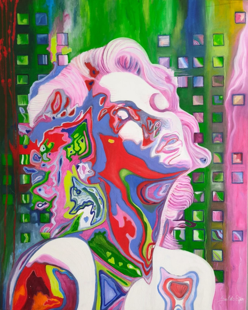 81- Marilyn Monroe Portresi