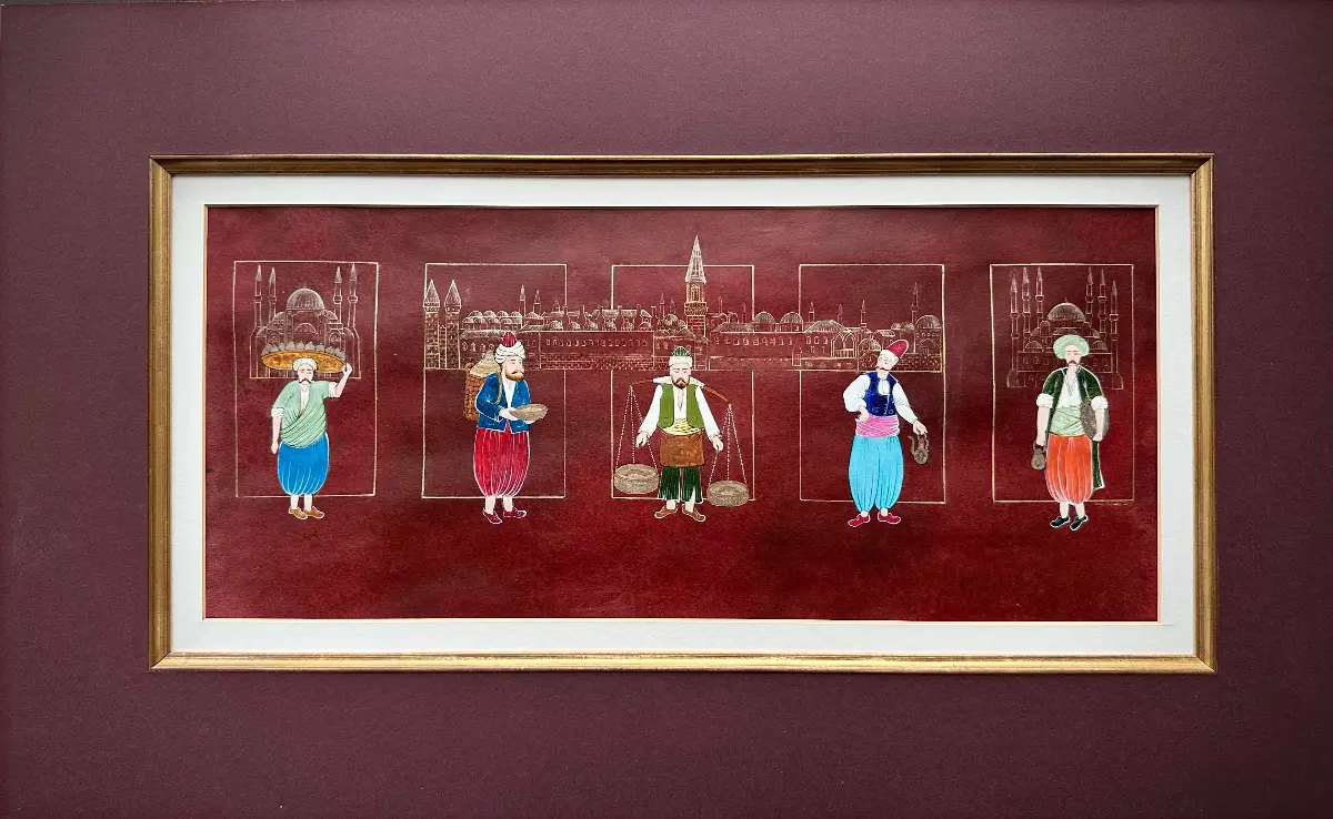 97- Osmanlı Sokak Satıcıları