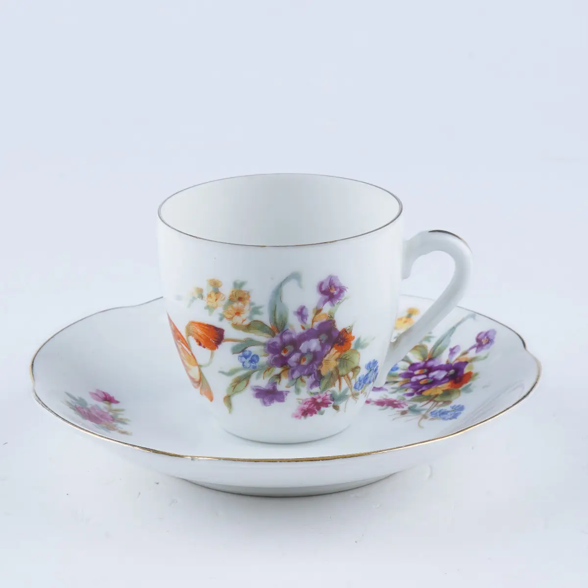 Antika Türk Kahvesi Fincanı - Epiag Made in Czechoslovakia