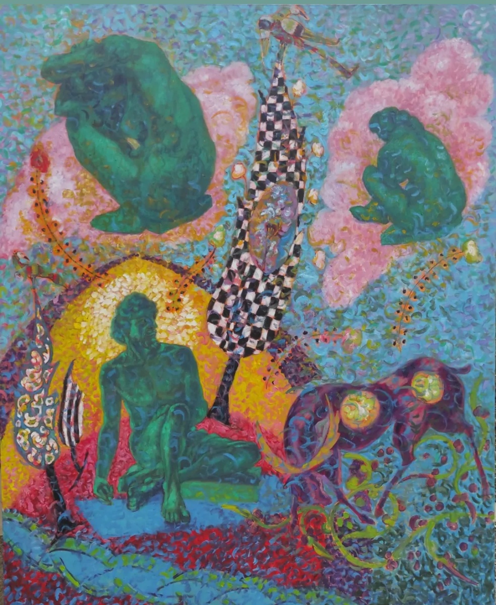 Mitolojik minyatür(Cennet)