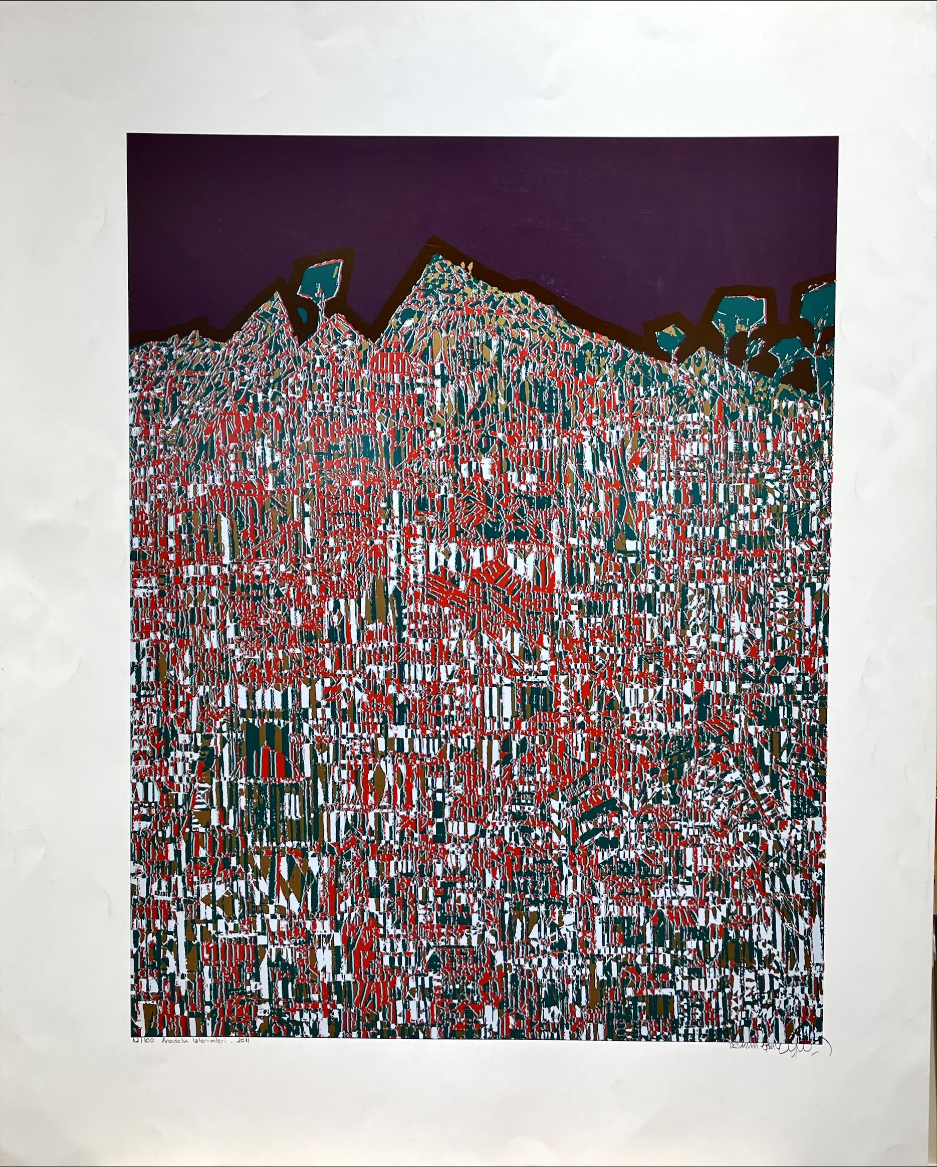 Devrim Erbil (Serigrafi Baskı)