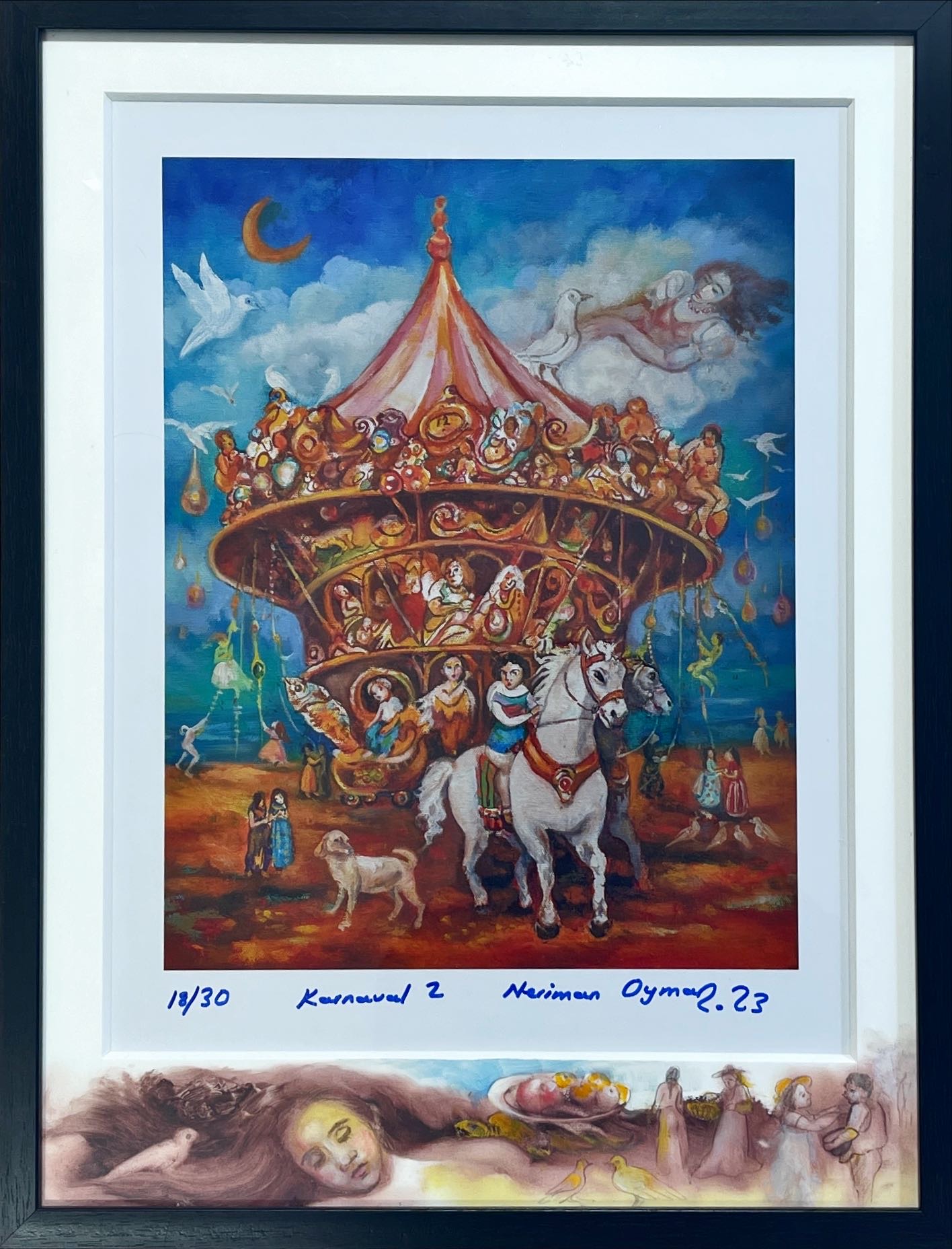 Neriman Oyman (Serigrafi Baskı)