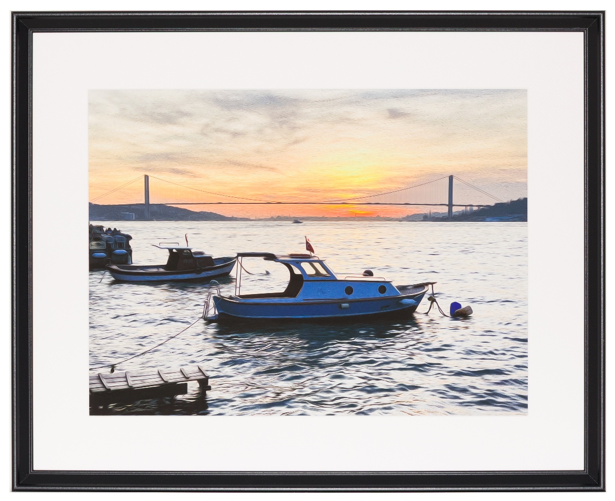 Boğaziçi'nde Gün Batımı ve takalar