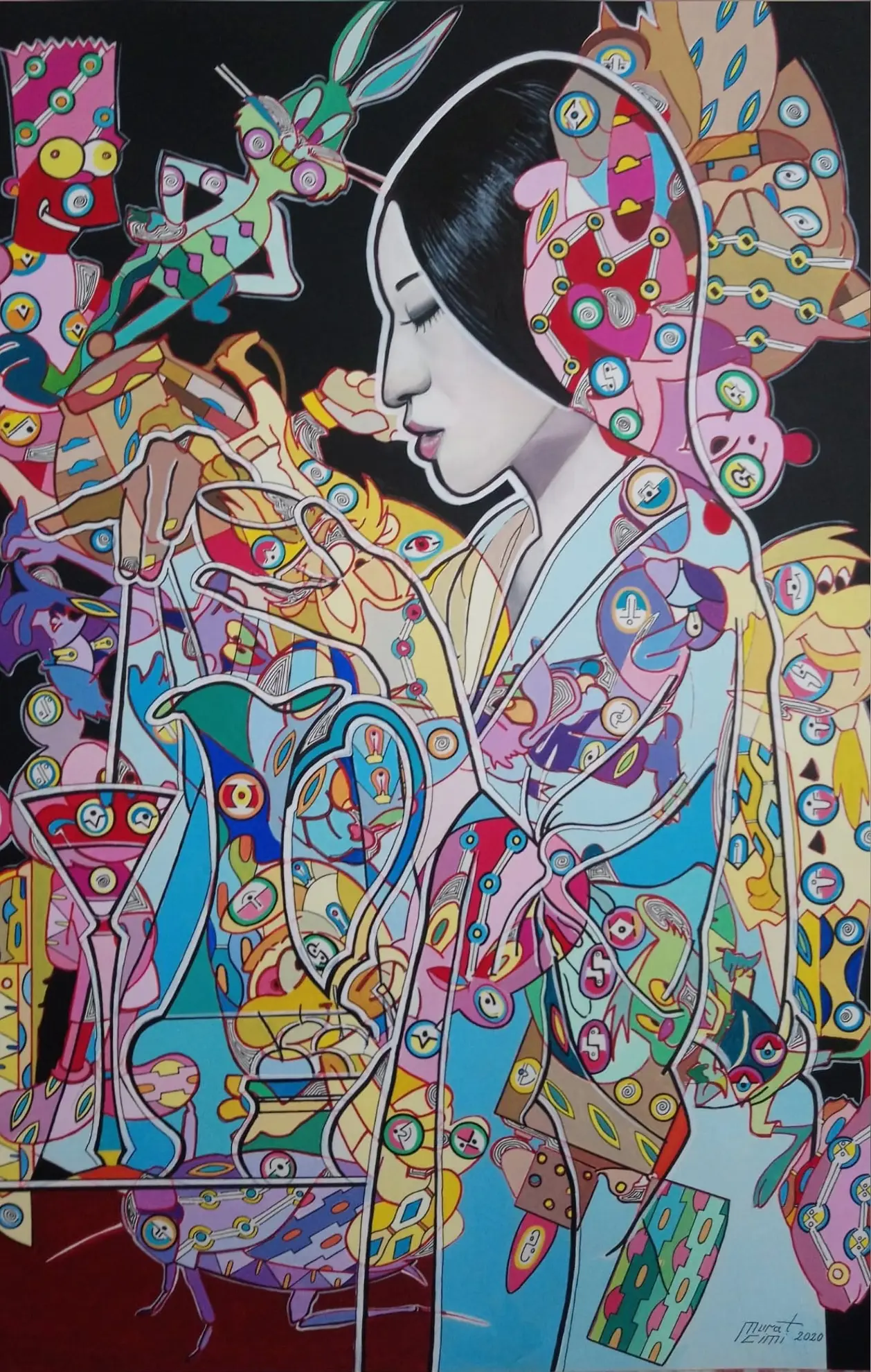 80- Kahve İçen Kız 